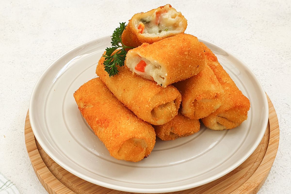 Inspirasi Risol Unik dengan Isian Keju dan Sosis